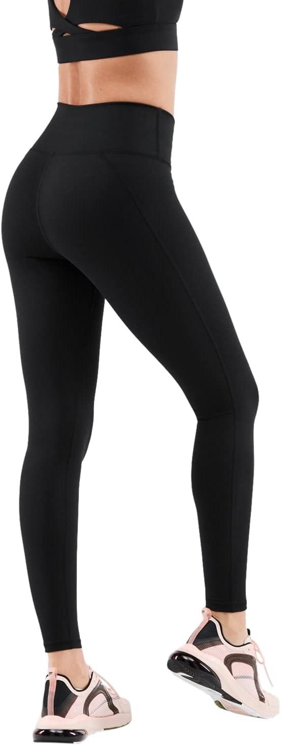 imageFabletics Womens Define HighWaisted Legging Workout Yoga Running Athletic Active Maximum Compression FlatteringBlack