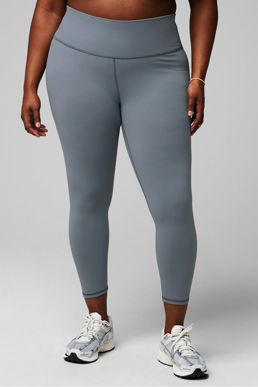 imageFabletics Womens Define HighWaisted Legging Workout Yoga Running Athletic Active Maximum Compression FlatteringStormcloud