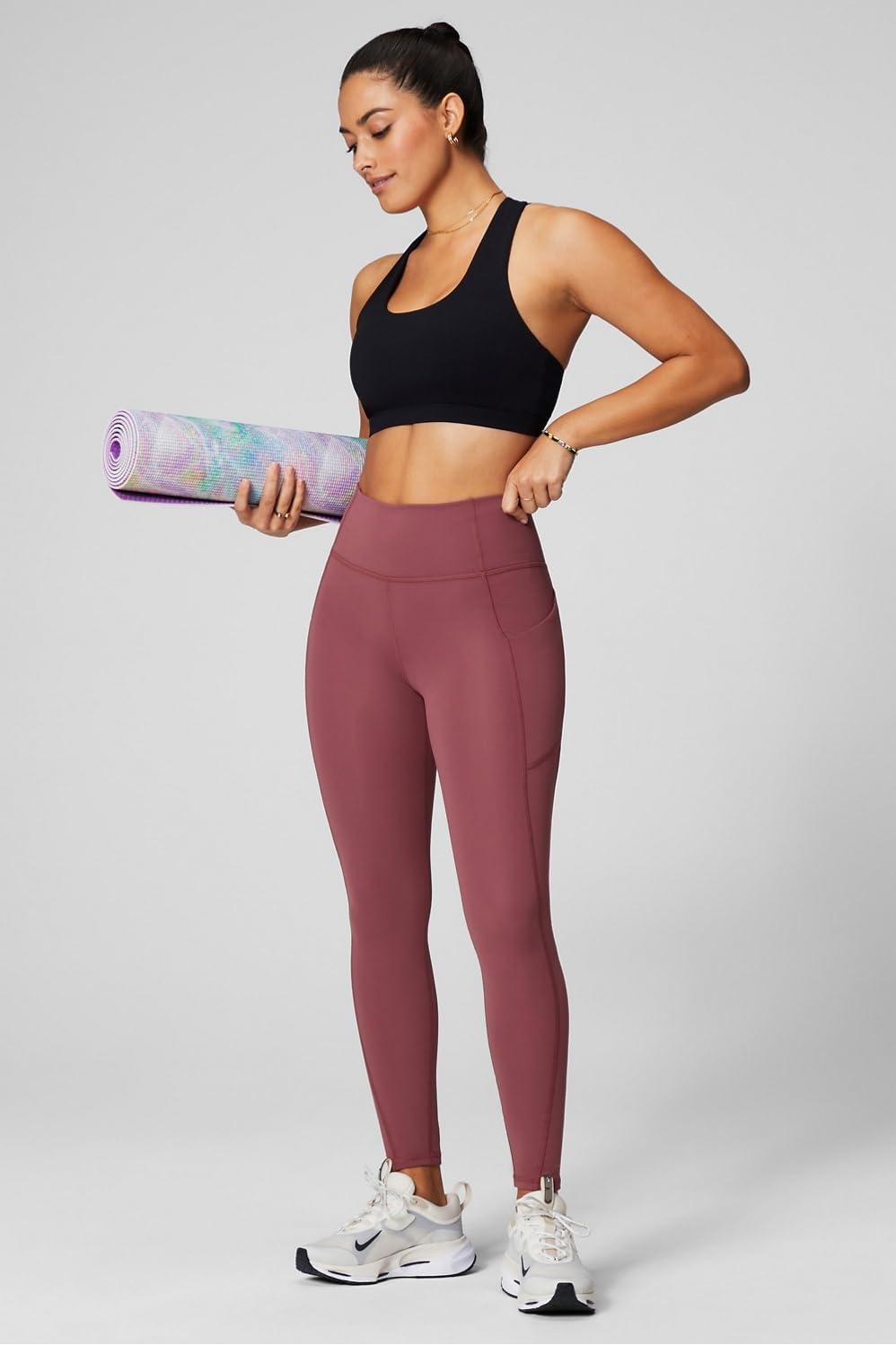 imageFabletics Womens Oasis PureLuxe HighWaisted LeggingMoonlight Mauve