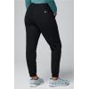 Fabletics Women’s High Rise Active Scrub Jogger – MotionTech, 4-Way Stretch, Pocket-Packed, Lightweight, Semi-Slim Fit(Black/Blue Lagoon)