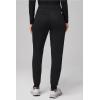 Fabletics Women’s High Rise Active Scrub Jogger – MotionTech, 4-Way Stretch, Pocket-Packed, Lightweight, Semi-Slim Fit(Black/Hibiscus)