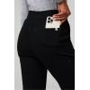 Fabletics Women’s High Rise Active Scrub Jogger – MotionTech, 4-Way Stretch, Pocket-Packed, Lightweight, Semi-Slim Fit(Black/Hunter Green)