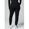 Fabletics Women’s High Rise Active Scrub Jogger – MotionTech, 4-Way Stretch, Pocket-Packed, Lightweight, Semi-Slim Fit(Black/Lilac)