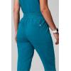 Fabletics Women’s High Rise Active Scrub Jogger – MotionTech, 4-Way Stretch, Pocket-Packed, Lightweight, Semi-Slim Fit(Caribbean Blue)