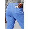 Fabletics Women’s High Rise Active Scrub Jogger – MotionTech, 4-Way Stretch, Pocket-Packed, Lightweight, Semi-Slim Fit(Ceil Blue)