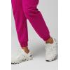Fabletics Women’s High Rise Active Scrub Jogger – MotionTech, 4-Way Stretch, Pocket-Packed, Lightweight, Semi-Slim Fit(Hibiscus)