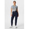 Fabletics Women’s High Rise Active Scrub Jogger – MotionTech, 4-Way Stretch, Pocket-Packed, Lightweight, Semi-Slim Fit(Navy)