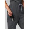Fabletics Women’s High Rise Active Scrub Jogger – MotionTech, 4-Way Stretch, Pocket-Packed, Lightweight, Semi-Slim Fit(Onyx)