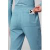 Fabletics Women’s High Rise Active Scrub Jogger – MotionTech, 4-Way Stretch, Pocket-Packed, Lightweight, Semi-Slim Fit(Wave)