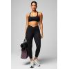 Fabletics Women’s Oasis PureLuxe High-Waisted Legging(Black Crossover)