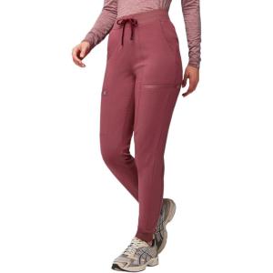 Fabletics Women’s High Rise Active Scrub Jogger – MotionTech, 4-Way Stretch, Pocket-Packed, Lightweight, Semi-Slim Fit(Moonlight Mauve)