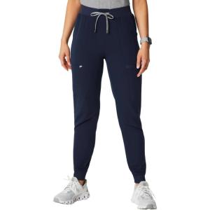 Fabletics Women’s High Rise Active Scrub Jogger – MotionTech, 4-Way Stretch, Pocket-Packed, Lightweight, Semi-Slim Fit(Navy)