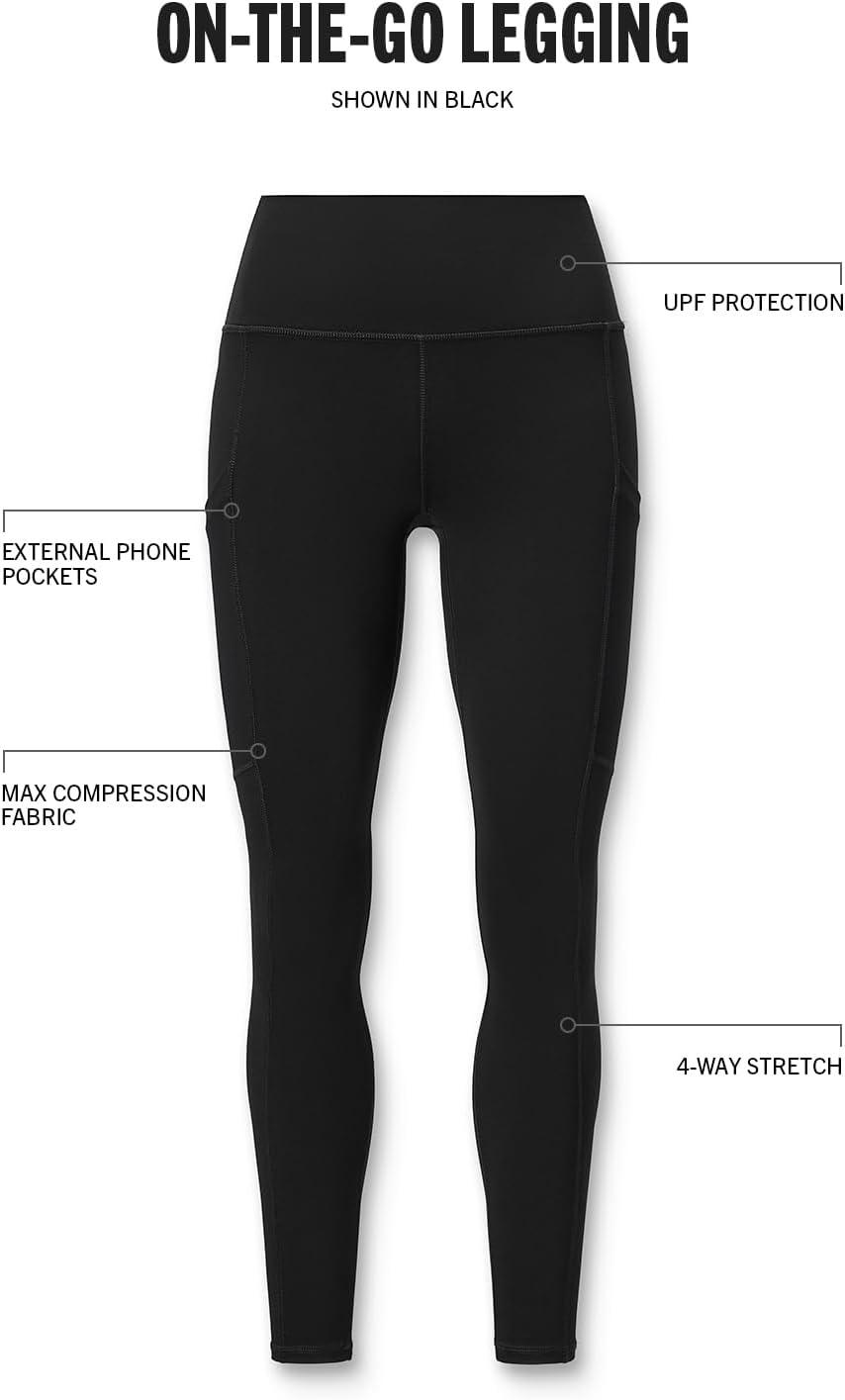 imageFabletics Womens OnTheGo PowerHold HighWaisted Legging Workout Yoga Maximum Compression FlatteringBlack