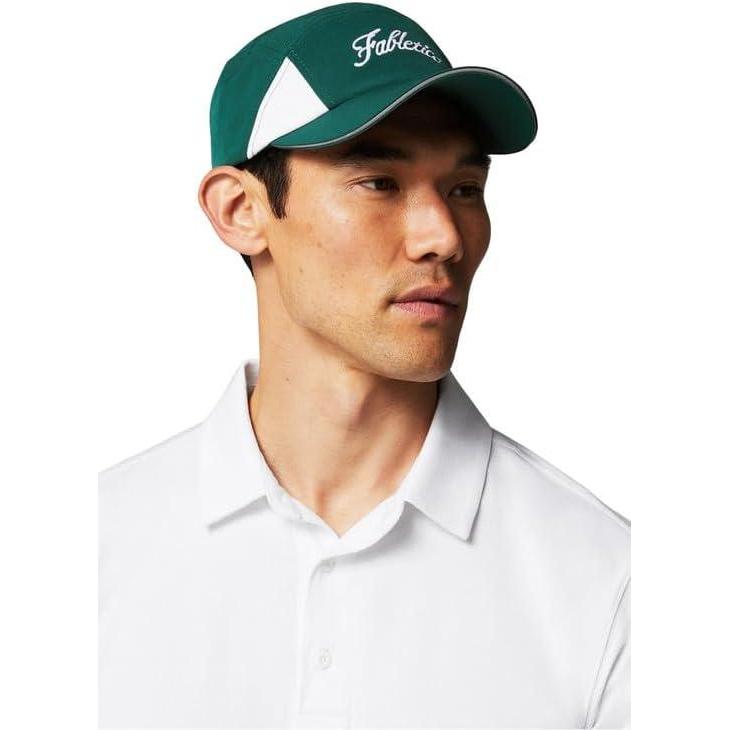 imageFabletics The Fundamental Hat Lightweight Secure SweatResistantDeep Sea GreenClassic White