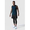 Fabletics Men’s The Baseline Tight 3/4, Performance, Compression Pant, Running, Gym, Athletic, Workout, High Stretch Nylon