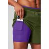 Fabletics Men’s The Fundamental Short II (Lined), Workout, Running, Training, Gym, Yoga, Ultra Lightweight(Dark Moss)