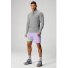 Fabletics Men’s The Fundamental Short II (Lined), Workout, Running, Training, Gym, Yoga, Ultra Lightweight(Iconic Lavender)