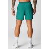 Fabletics Men’s The Fundamental Short II (Lined), Workout, Running, Training, Gym, Yoga, Ultra Lightweight(Miami Tide)
