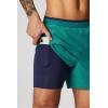 Fabletics Men’s The Fundamental Short II (Lined), Workout, Running, Training, Gym, Yoga, Ultra Lightweight(Miami Tide)