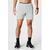 Fabletics Men’s The Fundamental Short II (Lined), Workout, Running, Training, Gym, Yoga, Ultra Lightweight(Mineral Grey)