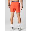 Fabletics Men’s The Fundamental Short II (Lined), Workout, Running, Training, Gym, Yoga, Ultra Lightweight(Passion Orange)