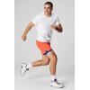 Fabletics Men’s The Fundamental Short II (Lined), Workout, Running, Training, Gym, Yoga, Ultra Lightweight(Passion Orange)