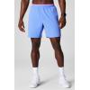Fabletics Men’s The Fundamental Short II (Lined), Workout, Running, Training, Gym, Yoga, Ultra Lightweight(Periwinkle Punch)