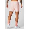 Fabletics Men’s The Fundamental Short II (Lined), Workout, Running, Training, Gym, Yoga, Ultra Lightweight(Pink Buttercream)