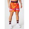 Fabletics Men’s The Fundamental Short II (Lined), Workout, Running, Training, Gym, Yoga, Ultra Lightweight(Pink Escape Summer Madness)