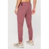 Fabletics Men’s The One Jogger, Quick-Dry, Hidden Pockets, Zip Pockets, UPF Protection, Anti-Stink, Lightweight(Moonlight Mauve/Oxblood)