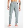 Fabletics Men’s The One Jogger, Quick-Dry, Hidden Pockets, Zip Pockets, UPF Protection, Anti-Stink, Lightweight(Shadow Grey)