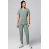 Fabletics Women’s Active Scrub Jogger – MotionTech, Pocket-Packed, Lightweight, Wrinkle-Resist, Semi-Slim Fit(Sage)