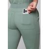 Fabletics Women’s Active Scrub Jogger – MotionTech, Pocket-Packed, Lightweight, Wrinkle-Resist, Semi-Slim Fit(Sage)