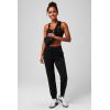 Fabletics Women’s Cloud Jersey Jogger, Buttery Soft, Recycled Fabric, Hidden Pockets, Breathable, Moisture-Wicking(Black)