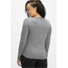Fabletics Women’s Core Long-Sleeve Underscrub(Heather Grey)