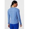 Fabletics Women’s Core Long-Sleeve Underscrub(Royal Blue Heather)