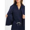 Fabletics Women’s Daily 3-Pocket Scrub Jacket – MotionTech, Lightweight, Breathable, Wrinkle-Resist, Semi-Slim Fit(Navy)