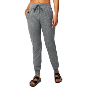 Fabletics Women’s Cloud Jersey Jogger, Buttery Soft, Recycled Fabric, Hidden Pockets, Breathable, Moisture-Wicking(Charcoal Grey Heather)