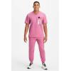 Fabletics Men’s Helix 1-Pocket Scrub Top – MotionTech, 4-Way Stretch, Wrinkle-Resist, Anti-Shrink, Cashmere Pink, Regular, 2X