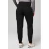 Fabletics Women’s Evoke Cargo Scrub Jogger – MotionTech, 4-Way Stretch, Wrinkle-Resist, Anti-Shrink(Black)
