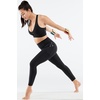 Fabletics Women’s Oasis PureLuxe High-Waisted 7/8 Legging, Workout, Yoga, Light Compression, Buttery Soft, XS, Black