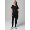 Fabletics Women’s Active Scrub Jogger – MotionTech, Pocket-Packed, Lightweight, Wrinkle-Resist, Semi-Slim Fit(Black/Seaside)