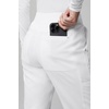 Fabletics Women’s Active Scrub Jogger – MotionTech, Pocket-Packed, Lightweight, Wrinkle-Resist, Semi-Slim Fit(Classic White)