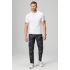 Fabletics Men’s The Training Day Tee, Performance, Running, Workout, Gym, Breathable, 4-Way Stretch(Classic White)