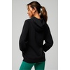 Fabletics Men’s Year Round Terry Hoodie, Relaxed Fit, Lived-in Feel(Black)