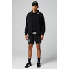 Fabletics Men’s Year Round Terry Hoodie, Relaxed Fit, Lived-in Feel(Black)