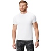 Fabletics Men’s The Training Day Tee, Performance, Running, Workout, Gym, Breathable, 4-Way Stretch(Classic White)